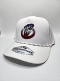 BW logo red white and blue